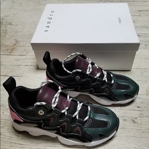 SANDRO Men's H19 Atomic Sneakers, Size: 41 (US 8)